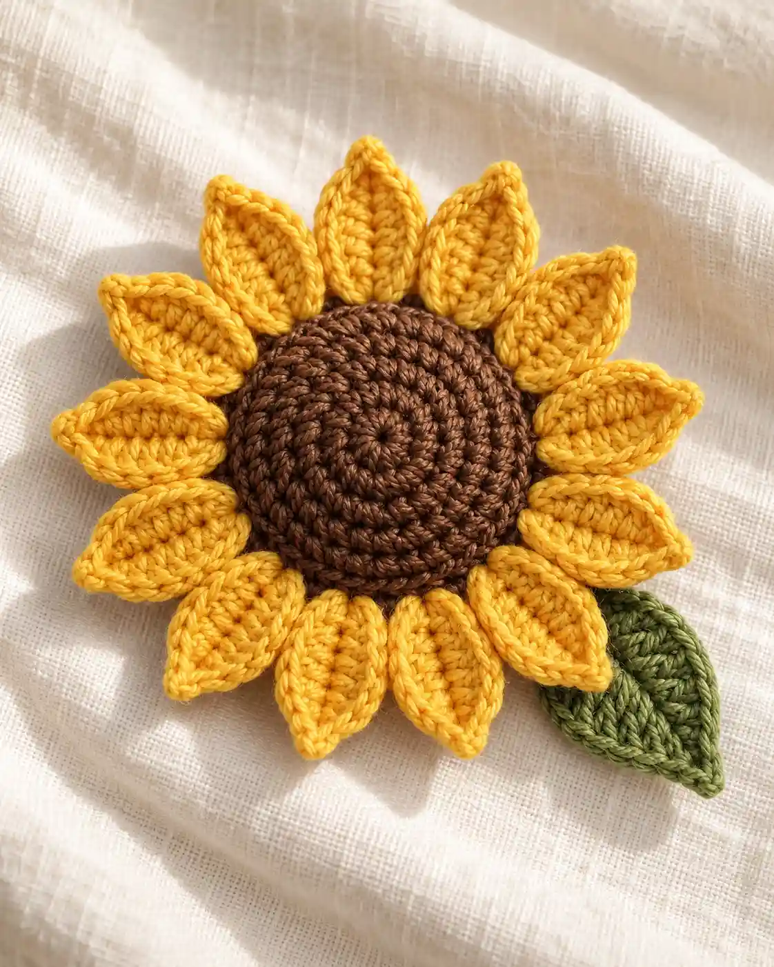 Crochet Sunflower Pattern