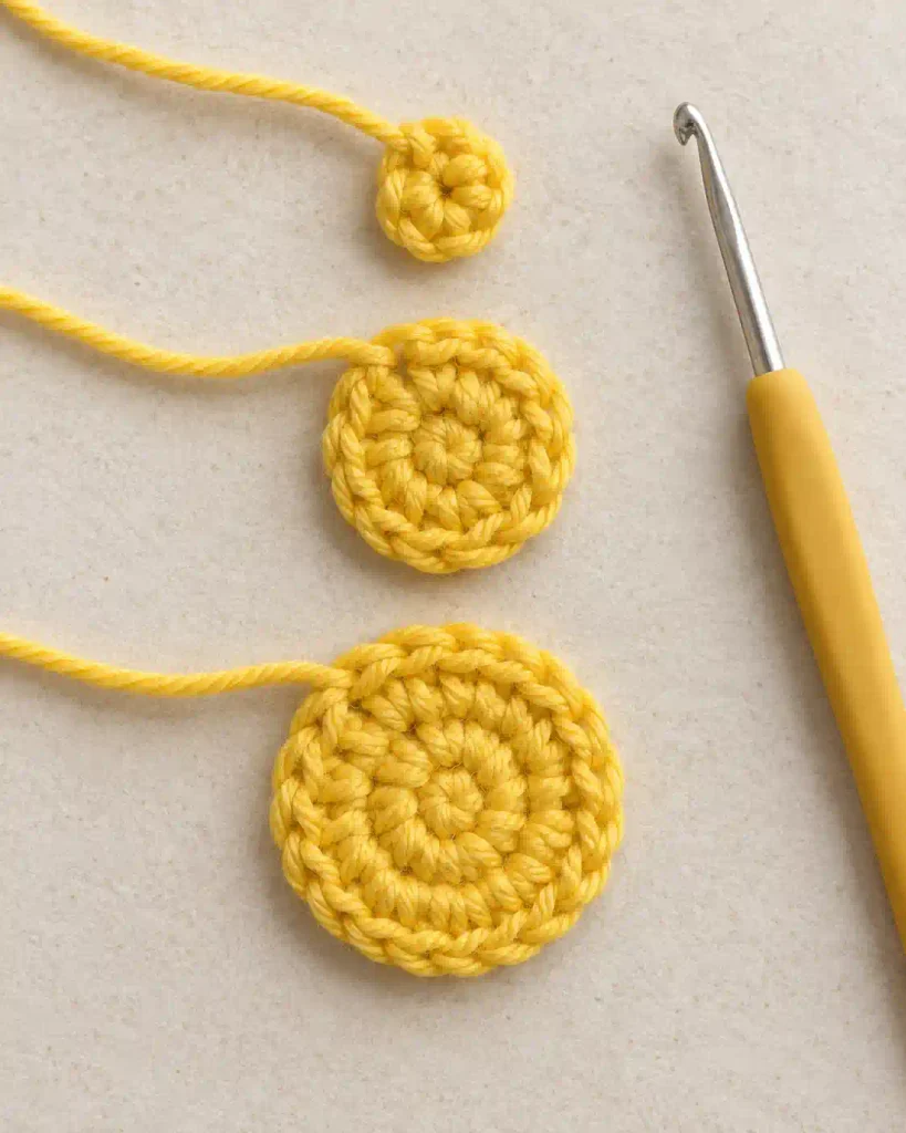 How to Crochet the Flower Center
