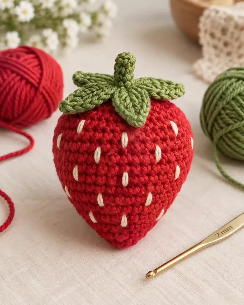 crochet-strawberry-pattern