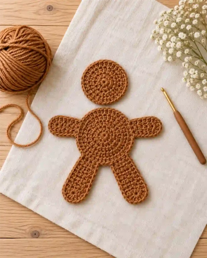 Crochet Gingerbread Man Pattern: Step-by-Step Tutorial 2