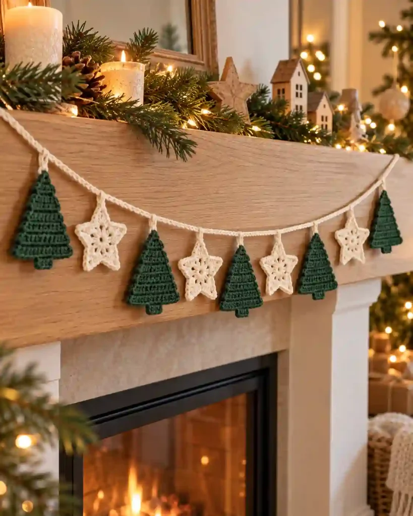 Crochet Christmas Garland Pattern: Assembly