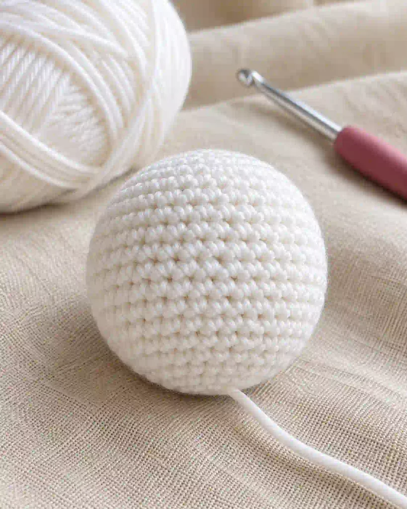 Easy Crochet Snowman Pattern Method Overview